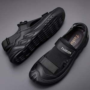 Fashionable young man's slip-on soft-soled summer 2026 new Front slip-on style, <b>beach</b> <b>shoe</b>, breathable and casual sneakers - Product Image 1