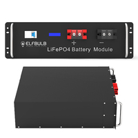 Batterie haute capacité Batterie lithium-ion 12 volts Batteries au lithium Prix Batterie solaire montée sur rack 12.8v 100Ah