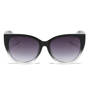 High Quality Light Weight Rectangle Ins <b>Big</b> Frame Gradient Personalized Private Label Unique Sunglasses PC Frame UV400 Lenses - Product Image 5