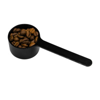 Cuillère doseuse anti-déversement 10g avec entonnoir, gadget de cuisine polyvalent pour café moulu, dosettes réutilisables, poudre de protéines