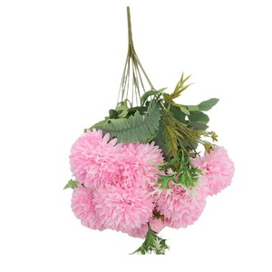 Ramo de Crisantemos Artificiales Jessie de 48 cm, Flor de Seda para Decoración de Bodas y Hogar - Product Image 5