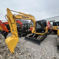Miniexcavadoras Komatsu PC70 Usadas, Excavadora Komatsu PC70-8 de Japón, Miniexcavadoras Hidráulicas de Segunda Mano en Venta