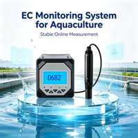 Électrode de conductivité numérique EC RS485 4-20mA, sonde submersible étanche pour l'aquaculture et le traitement des eaux industrielles