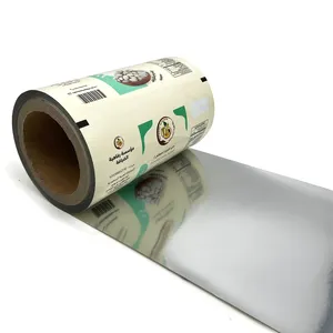 Custom Printed Bopp Thermal Lamination Film PE Label Plastic Packaging Film Roll for Pumpkin Seeds Package