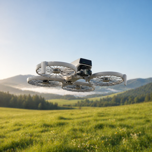 Original D JI Screen Remote Flip RC 2 <b>4K</b> HDR Camera <b>Drone</b> with 5.5 Inch Display and Foldable Guard for Aerial Video - Product Image 1