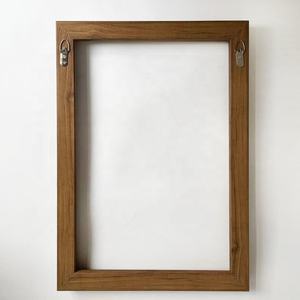 Décoration de la maison Tenture murale <span class=keywords><strong>Taille</strong></span> personnalisée 35X50 <span class=keywords><strong>Cm</strong></span> Noyer Couleur Flottant Peinture à l'huile Cadre photo - Product Image 2