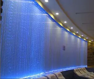 High quality Fibre Optic Raincloud waterfall curtain light