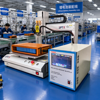 Nouvelle machine de soudage par points à résistance CNC semi-automatique à axe XY de qualité industrielle haute précision pour batteries au lithium 18650/21700