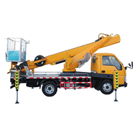Véhicule utilitaire multifonctionnel de camion d'opération de haute altitude de livraison rapide avec le grand panier de travail 30.5M