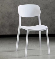 Chaises de terrasse pour restaurant, design contemporain, plastique jaune, modèle KS KS10, mobilier pour la maison, restaurant, café, vente en gros