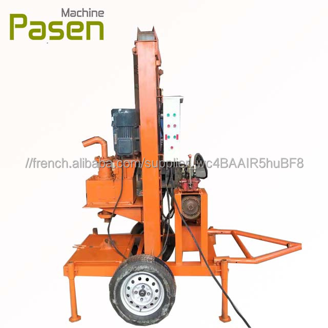 Haute qualité plate-forme de forage de puits d'eau machines équipement de puits d'eau de forage rotatif machine