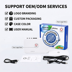 OLAX D8pro เครื่องสำรองไฟแบบพกพาขนาดเล็ก 12V 74WH 20000mah ช่องเสียบ USB 2A สำหรับกล้องวงจรปิด WiFi D8 Pro Mini UPS สำหรับเราเตอร์ WiFi D8 Pro - Product Image 6