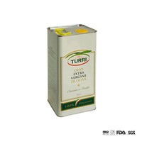 Huile d'olive extra vierge de qualité alimentaire DADI 500ML/1L/2.5L/5L, emballage en fer blanc, bidon d'huile de cuisson, bouchon à vis, forme rectangulaire, finition brillante