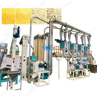 Machine de mouture de maïs industrielle de petite et grande taille pour les usines d'aliments pour animaux et de farine en Afrique |   Haute efficacité, faible coût