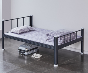 Двухъярусные кровати для студенческих общежитий, стальная железная рама, низкопрофильный минималистичный дизайн, коммерческое качество, для спальни - Product Image 3