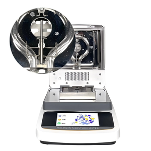 <span class=keywords><strong>Halogen</strong></span>-Feuchtigkeitsanalysator, tragbares Aluminium-Getreidefeuchtemessgerät, hohe Genauigkeit für Landwirtschaft, Lagerung und Qualitätskontrolle, 60 g/0,02 g - Product Image 4