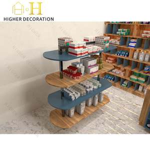 <span class=keywords><strong>Vitrine</strong></span> de soins de la peau de haute qualité magasin de pharmacie étagères murales magasin de pharmacie Design d'intérieur pour meubles - Product Image 6