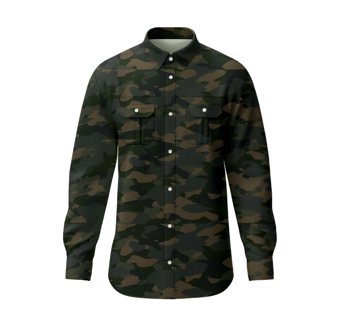 Camuflaje Digital de Bosque