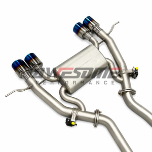 Nuevo escape Catback Valvetronic estilo Z-PIPE para <span class=keywords><strong>BMW</strong></span> M3/<span class=keywords><strong>M4</strong></span> G80/G82 M2 G87 S58, silenciador <span class=keywords><strong>de</strong></span> escape con tubo intermedio <span class=keywords><strong>de</strong></span> longitud igual y tubo en Z - Product Image 5