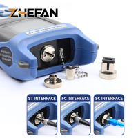 ZHEFAN FTTH Mini Testeur de Puissance Optique Portable, Testeur de Câble, Outils de Test Fibre Optique de Haute Qualité, Puissancemètre Optique