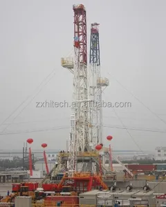 RG API Tiêu Chuẩn Dầu Mỏ Dầu Và Khí Giếng Khoan Lỗ Xe Tải Gắn Di Động ZJ30 750hp Giàn Khoan Và Workover Rig Max Diesel