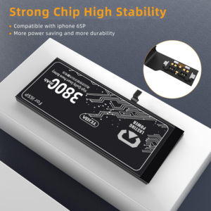 Tlida แบตเตอรี่โทรศัพท์สำหรับ <span class=keywords><strong>iPhone</strong></span> 6SP 6S PLUS เปลี่ยนแบตเตอรี่โทรศัพท์มือถือสำหรับ <span class=keywords><strong>iPhone</strong></span> 6S PLUS - Product Image 4