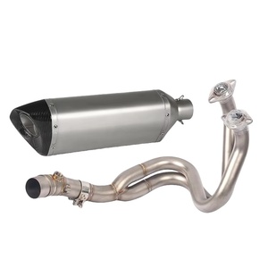 Sistema de Escape para Motocicleta, Tubo de Escape de Acero Inoxidable para <span class=keywords><strong>Er6n</strong></span> Er6f <span class=keywords><strong>Z650</strong></span> - Product Image 4