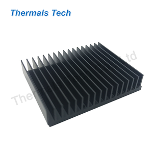 (L)40 *(<span class=keywords><strong>W</strong></span>)46.2mm électronique dissipateur de chaleur avec noir anodisé pour 25W appareil ménager puce - Product Image 4