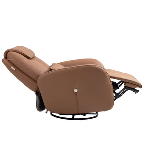 Sofá <span class=keywords><strong>Reclinable</strong></span> Eléctrico Multifuncional Moderno, Giratorio, con USB, Acolchado de Cuero Suave, Mueble Cómodo para Sala de Estar - Product Image 3