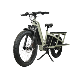 Oem ngoài trời giao thông vận tải 200 kg Ebike hàng hóa 26inch chất béo lốp xe đạp Trailer xe đạp hàng hóa - Product Image 3