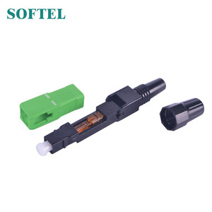Conector Rápido Preincrustado Softel SC APC, Conector Mecánico de Fibra Óptica para Uso FTTH - Product Image 5