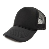 Venta al por mayor barato negro promocional personalizado regalo publicidad espuma malla hombres deportes camionero red gorra y sombreros