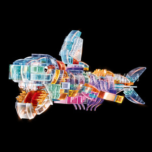 STARMERRY, proveedor de minijuegos de bloques de construcción, modelo creativo de animales bonitos, juego coleccionable de plástico ABS ecológico educativo - Product Image 2