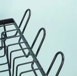 Organizador de Vajilla Multifuncional de 2 Niveles, <span class=keywords><strong>Escurridor</strong></span> de Platos Desmontable con Bandeja de Drenaje - Product Image 3