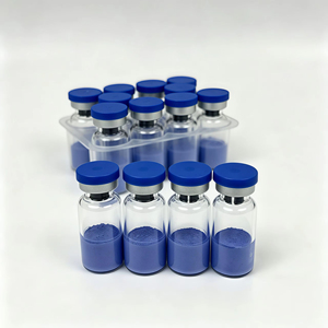 คอลลาเจนเปปไทด์ทองแดง GHK-Cu ความบริสุทธิ์สูง เปปไทด์แบบไลโอฟิไลซ์ CAS 89030-95-5 บริการขนส่งแบบควบคุมอุณหภูมิ - Product Image 1