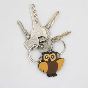 חיה עץ keychain keychain טבעות בתפזורת ספק