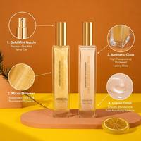 Huile Scintillante Parfumée pour le Corps avec ou sans Alcool, Spray Scintillant pour une Peau Éclatante