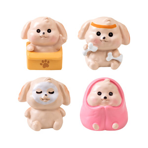 Giocattolo in miniatura simpatico cane bambola scatola cieca in resina artigianato ornamento per la <span class=keywords><strong>casa</strong></span> cane cartoni animati figure <span class=keywords><strong>di</strong></span> <span class=keywords><strong>animali</strong></span> decorazione Desktop auto - Product Image 5