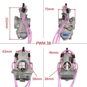 <span class=keywords><strong>Carburateur</strong></span> Moto Chaud 2T 4T 150cc-400cc Kei Hin PWM34 PWM36 PWM38 PWM40 PWM42 MM UTV ATV <span class=keywords><strong>Honda</strong></span> Yamaha Suzuki Kawasaki - Product Image 4