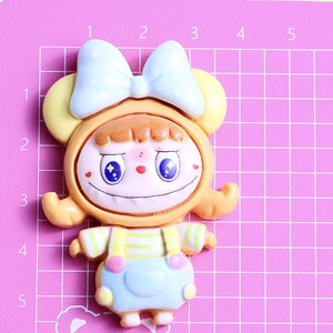 <span class=keywords><strong>Kawaii</strong></span> Brillant Grande Taille Forêt Elfe Dos Plat Décorations Résine Tribal Leader Charmes Junk Phone Case Miroir Cheveux Accessoires - Product Image 3