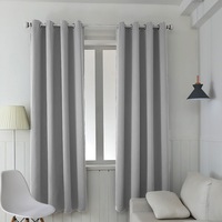 Rideaux occultants à œillets, directement de l'usine, haute occultation (70%-90%), isolants, ignifuges, style moderne, 100% polyester, toutes saisons