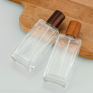 Квадратный стеклянный флакон для духов, 50 мл - Product Image 1