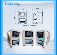 Mesin Milling Gigi CNC 5 Axis Wet Cutting CAD CAM untuk Peralatan Laboratorium Gigi dari Kaca, Keramik, dan Titanium