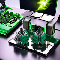 Pour Ps5 Pro 3D capteur potentiomètre effet Hall capteur analogique pièces de rechange accessoires de jeu Kit de réparation