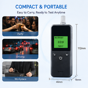 Alcootest numérique haute précision à capteur semi-conducteur portable pour conducteur automobile - Product Image 6