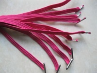 Bande élastique de 1 cm avec barbelures, cordon élastique plat, clips métalliques, extrémité à barbelures, bande élastique YEB11