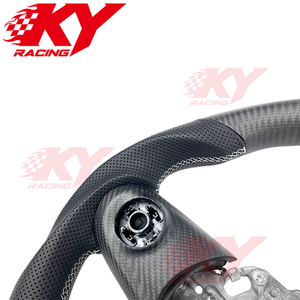 Volante Deportivo Personalizado de Fibra de Carbono Mate para Mini F54 F55 F56 F60 Cooper S Countryman Clubman R56 R55 2015-2025 - Product Image 2