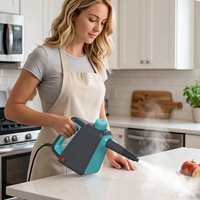 Limpiador a Vapor Manual Multiusos 9 en 1, 1000W, Alta Presión, 120 ℃   Vaporizador a Presión para Sofá, Auto y Hogar, con Certificación CE y RoHS