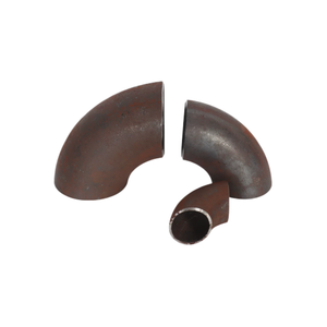 Coude à 90 degrés en acier au carbone estampé et soudé pour pipeline ; Raccords de pipeline industriels, coude en acier au carbone soudé par soudure à froid - Product Image 1
