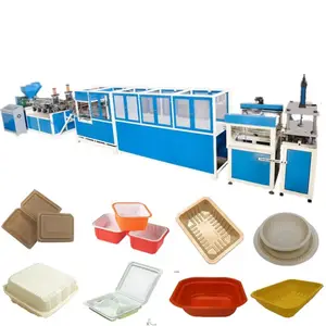 "Automatic Thermoforming Vacuum Forming Machine For Making Small Plastic Medical Dental Food Tray"